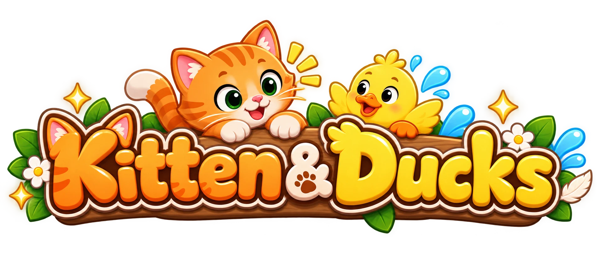 Kitten & Ducks